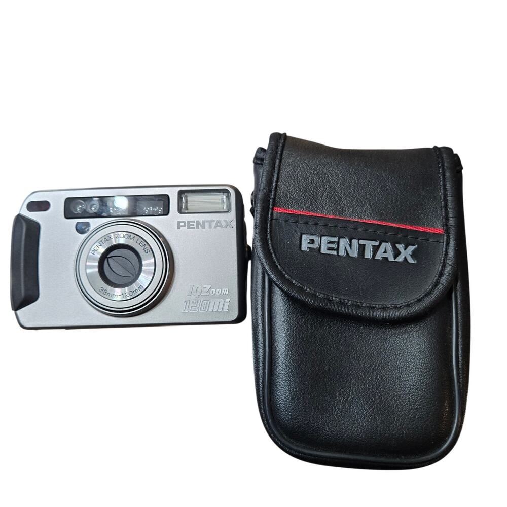Pentax IQZoom 120Mi 35mm Film Camera Capture classic analog memories - tested